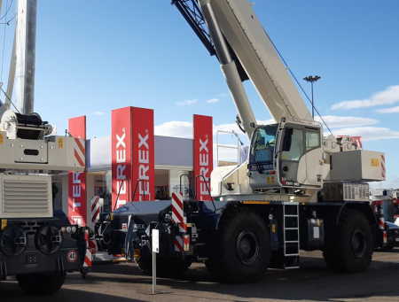 Terex unveils its new rough terrain crane