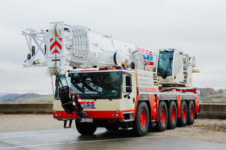 Hess GmbH expands fleet with Liebherr LTM 1150-5.3 mobile crane