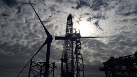 Scotland’s largest windfarm installs final turbine
