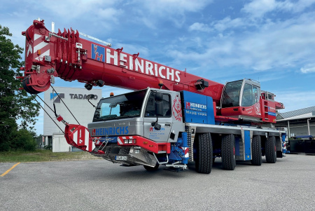 Heinrichs GmbH orders Tadano taxi crane